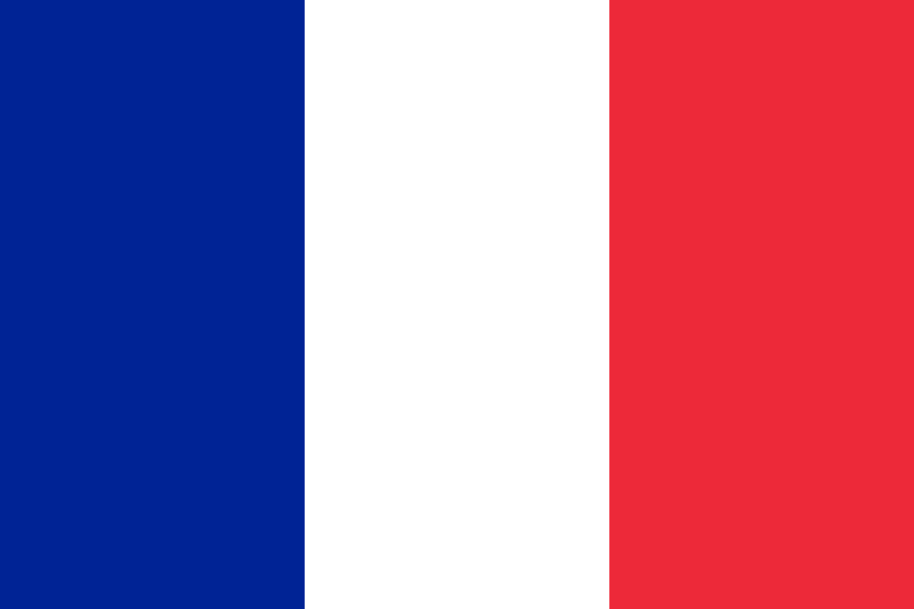2020 Flagge Frankreich